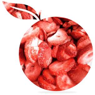 Capsuni liofilizate felii